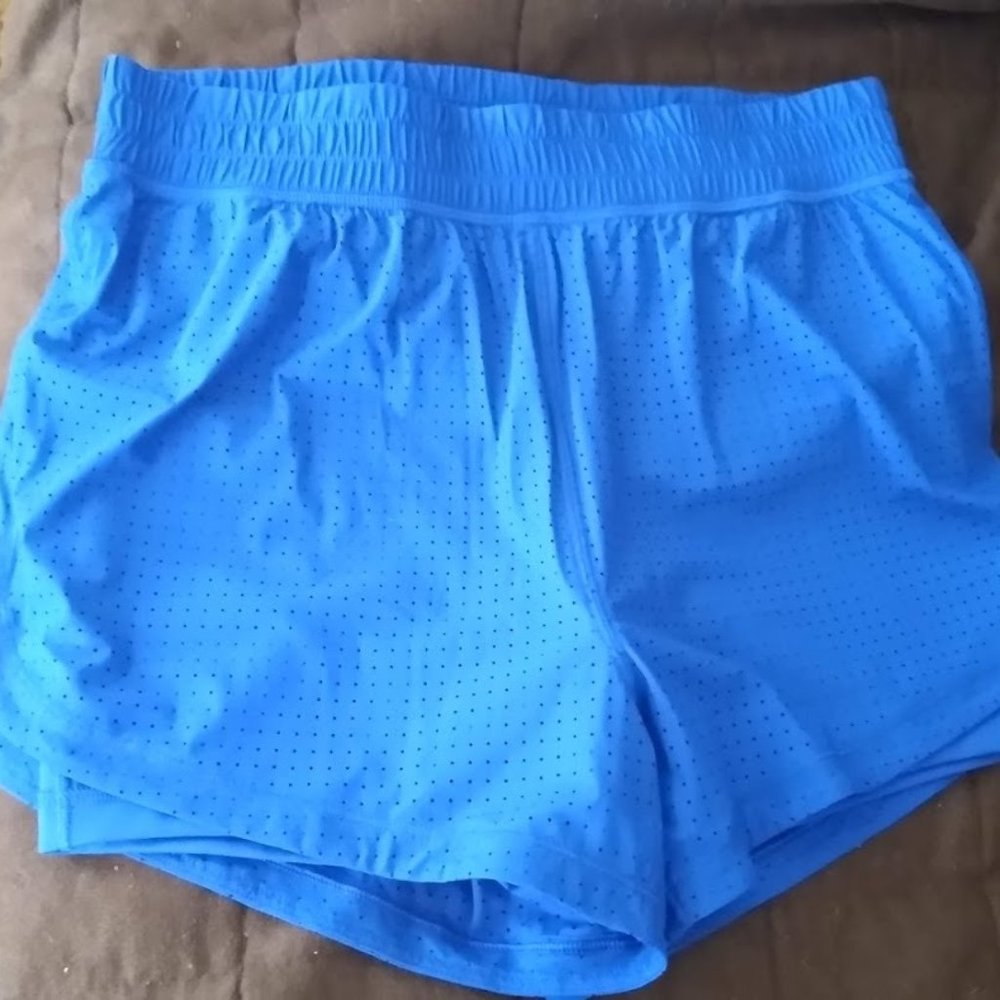 GAP GapFit High Rise Mesh Double Layer Running Shorts